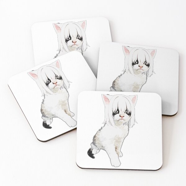 Item preview, Little cute Cat with wig designed and sold by S4rit4.