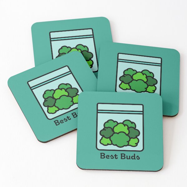 Item preview, Best Buds Funny Weed Nuggets 420/Weed/Cannabis/Pot/Marijuana Design For Stoner Best Friends designed and sold by SteamParliament.