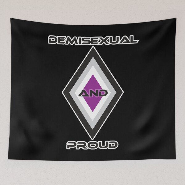 Item preview, Asexual & Proud Demisexual Edition Classic . designed and sold by rydinqdborn8.