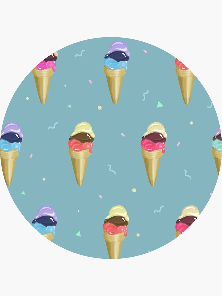 Ice Cream Pattern by mirunasfia