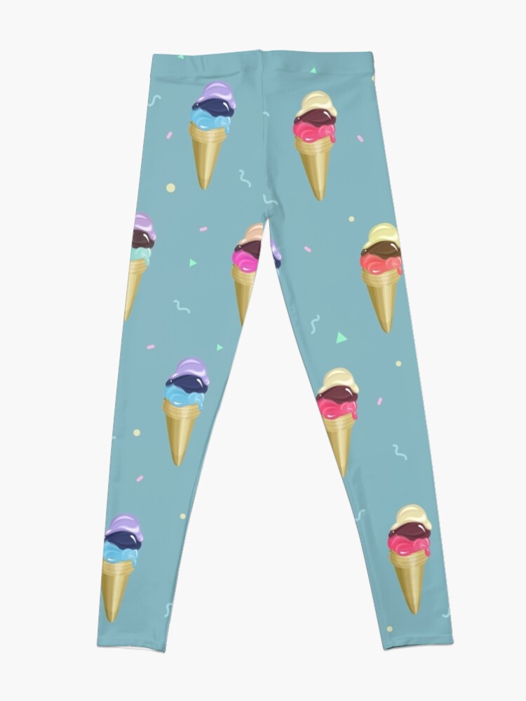Alternate view of Ice Cream Pattern Leggings