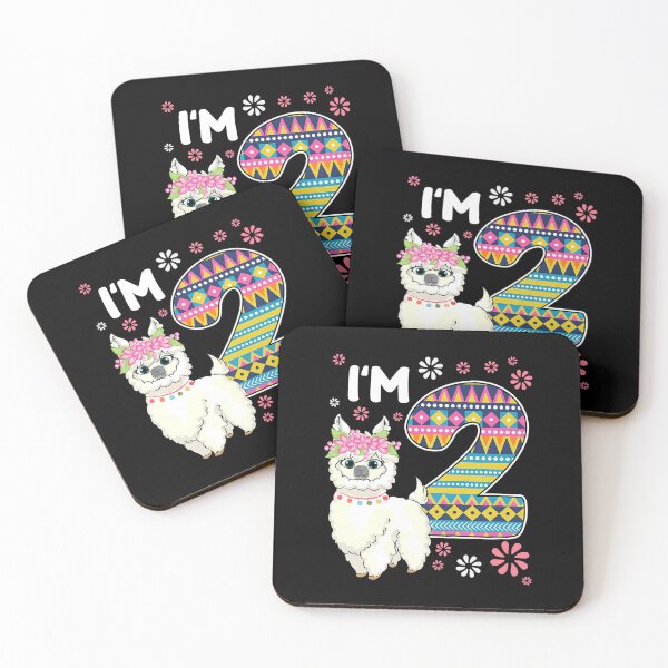 Item preview, Kids Birthday Llama Im 2 Year Old Girl 2nd B day Gift designed and sold by SkylerKason.
