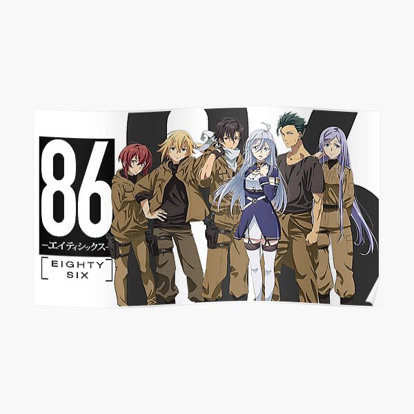 86 (Eighty-Six) Anime Character Names, Anime Titles, Anime