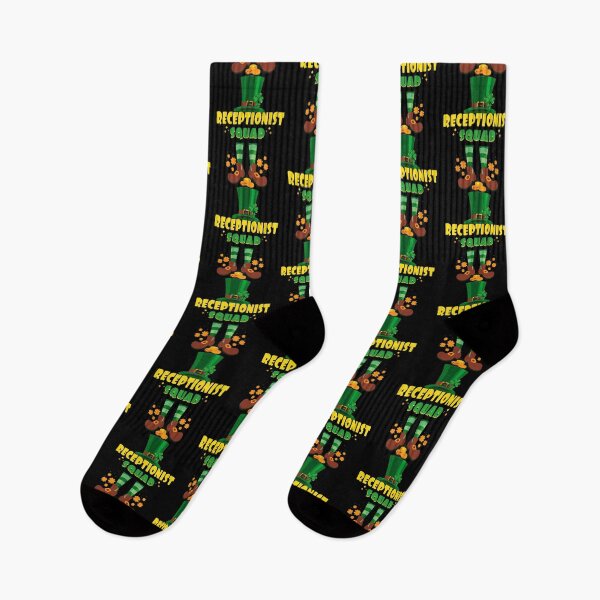 Item preview, Receptionist Squad Funny Irish St Patrick Day Gifts Essential . designed and sold by lelleqpmansi.