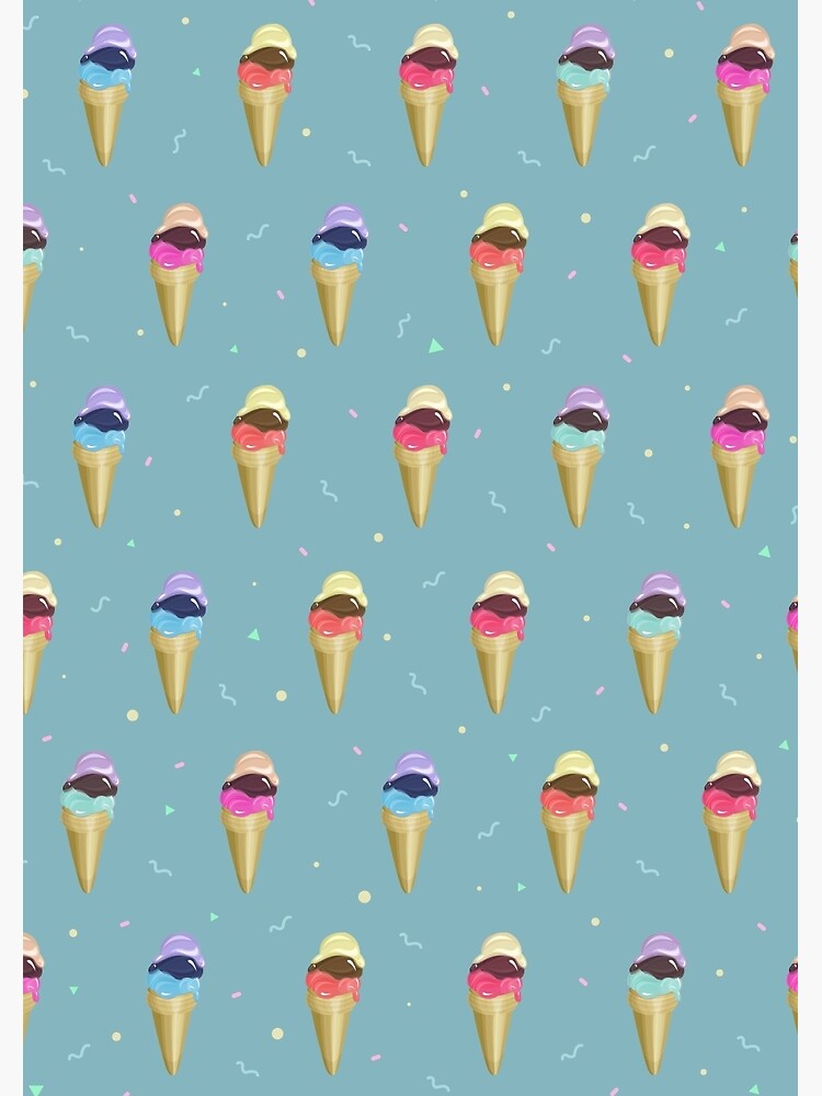 Ice Cream Pattern by mirunasfia
