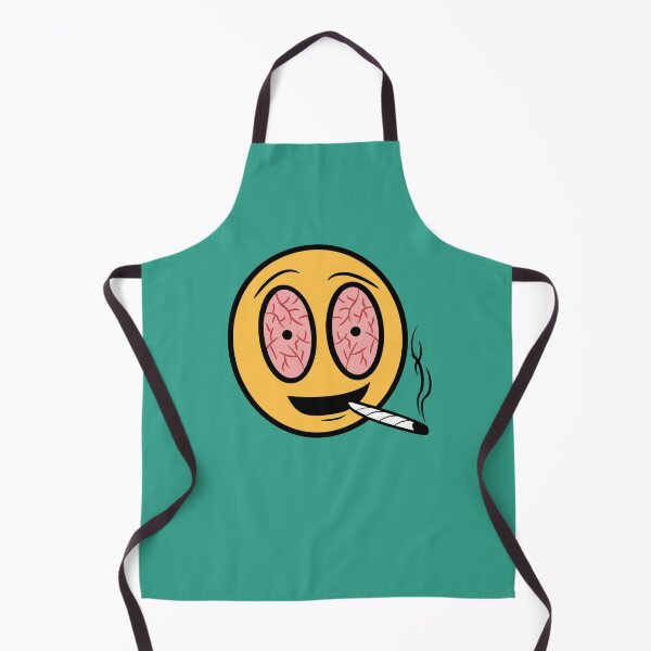 Item preview, Funny Smiley Face/Emoji with Bloodshot Eyes and a Joint Design 420/Weed/Cannabis/Pot/Marijuana Design designed and sold by SteamParliament.
