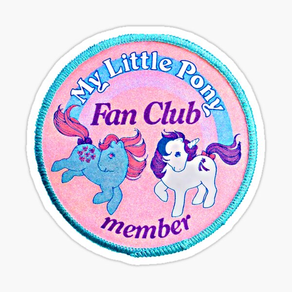 Item preview, G1 1980S My Little Pony Fan Club (Sky Blue) designed and sold by Dolls X Beauty.
