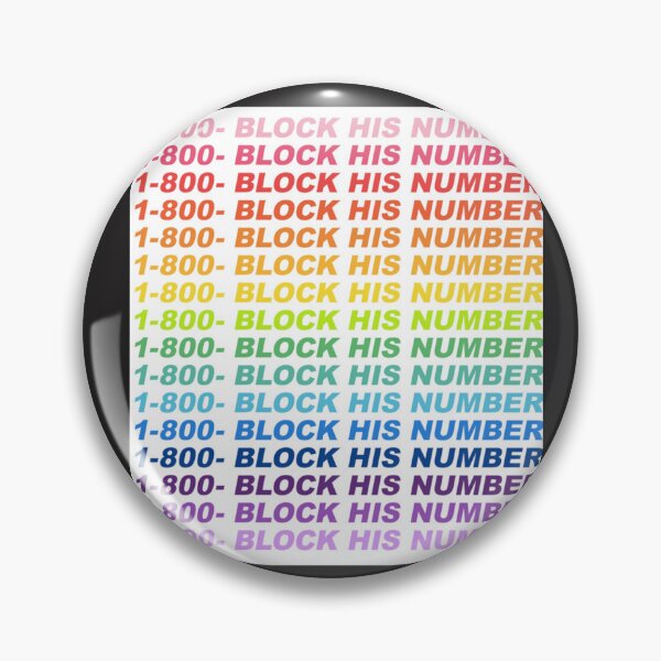 Item preview, 1-800 Block His Number Classic T-Shirt designed and sold by NilsHinrichs.