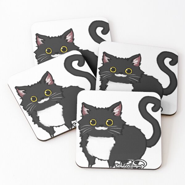 Item preview, Cute Moustache Cat! by RedZenDesignz designed and sold by RedZenDesignz.