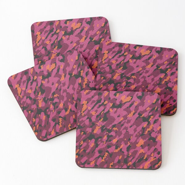 Item preview, Camouflage - Dark Pink and yellow  designed and sold by Tshirtstory.