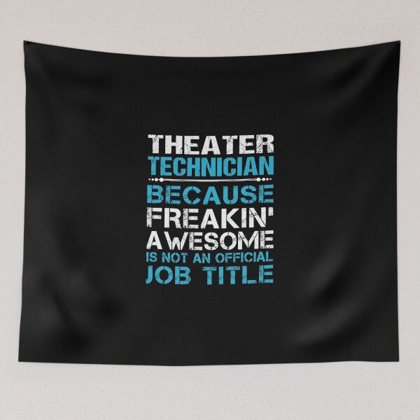 Item preview, Theater Technician T Shirt - Freaking Awesome Gift Item Tee designed and sold by averiarnol.