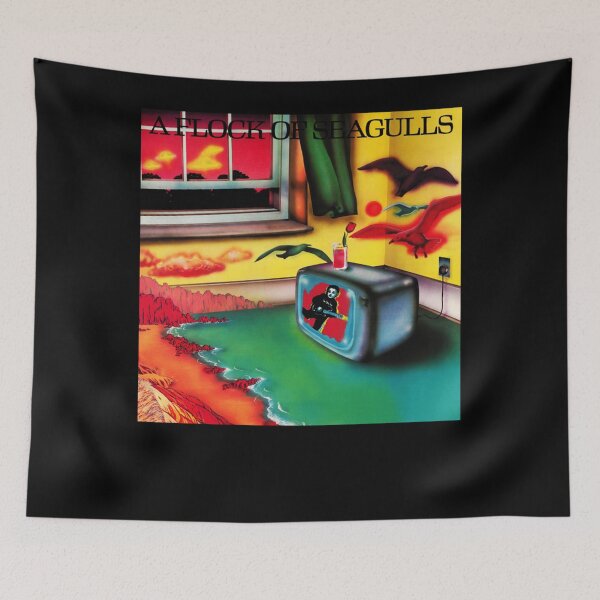 Item preview, a flock of seagulls Essential designed and sold by ClarenceMcBrid.