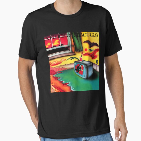 Item preview, a flock of seagulls Essential designed and sold by ClarenceMcBrid.