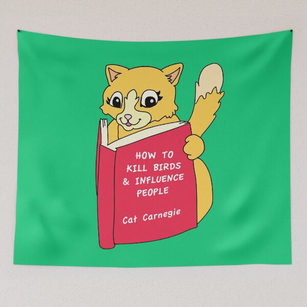 Item preview, How to kill birds and influence people designed and sold by Luna Doodle Design.