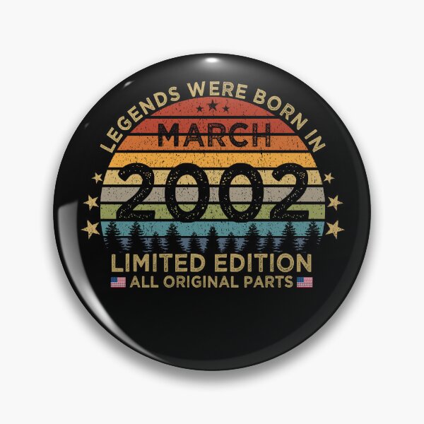 Item preview, Legends Were Born In March 2002 Limited Edition Patriotic designed and sold by cssdru.