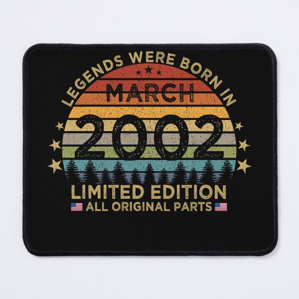 Item preview, Legends Were Born In March 2002 Limited Edition Patriotic designed and sold by cssdru.