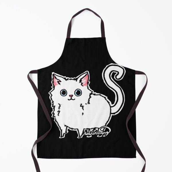 Artikelvorschau, Süße weiße Katze! von RedZenDesignz entworfen und verkauft von RedZenDesignz.