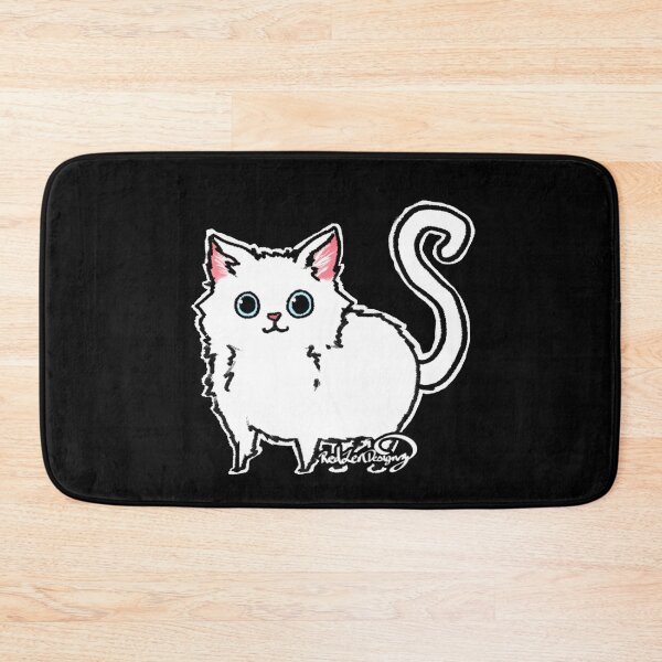 Item preview, Cute White Cat! by RedZenDesignz designed and sold by RedZenDesignz.
