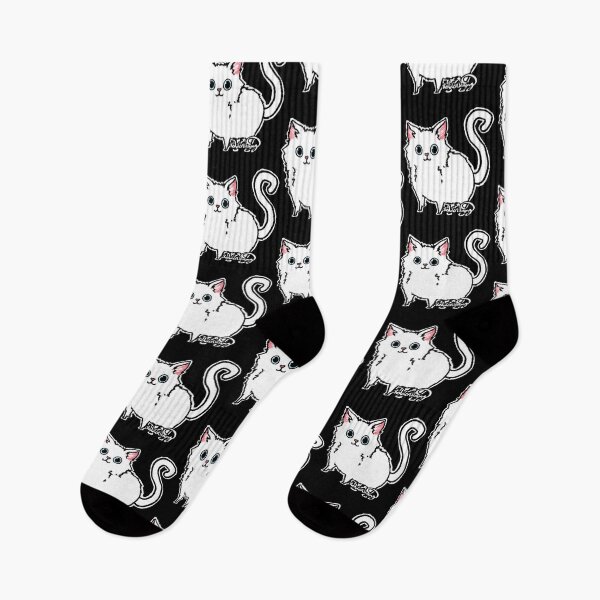 Item preview, Cute White Cat! by RedZenDesignz designed and sold by RedZenDesignz.
