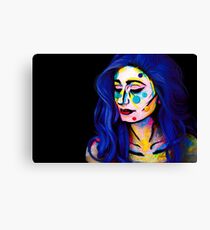 Cute as a Button Canvas Print