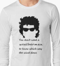 Bob Dylan - Weatherman Long Sleeve T-Shirt