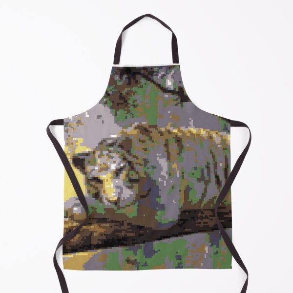 Item preview, Tiger Pixel Art designed and sold by ArtParadox.