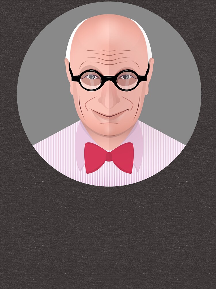 Portrait of Wally Olins by mirunasfia