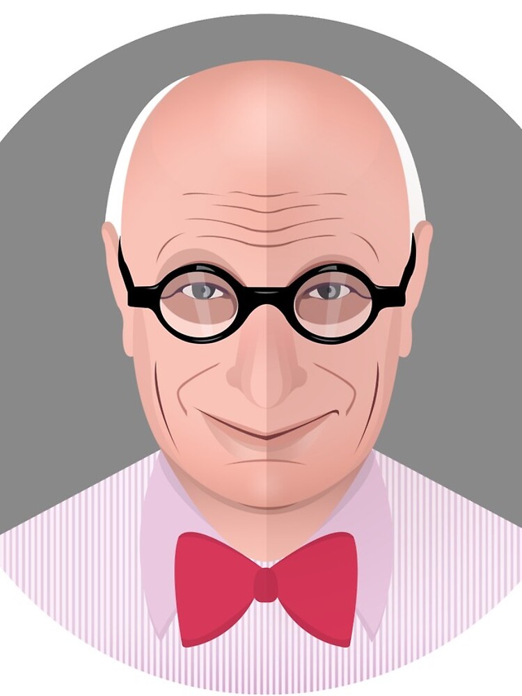 Portrait of Wally Olins by mirunasfia