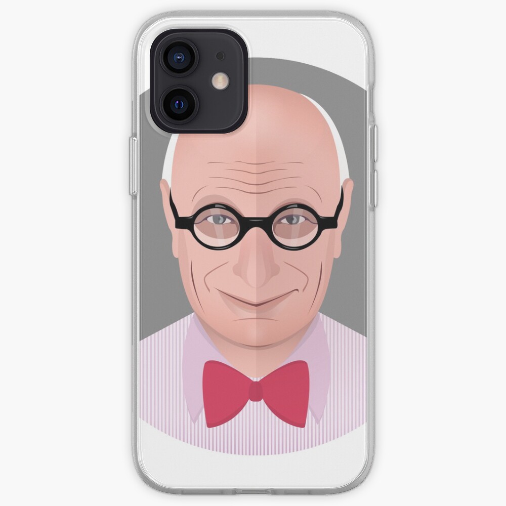 Portrait of Wally Olins iPhone Case & Cover