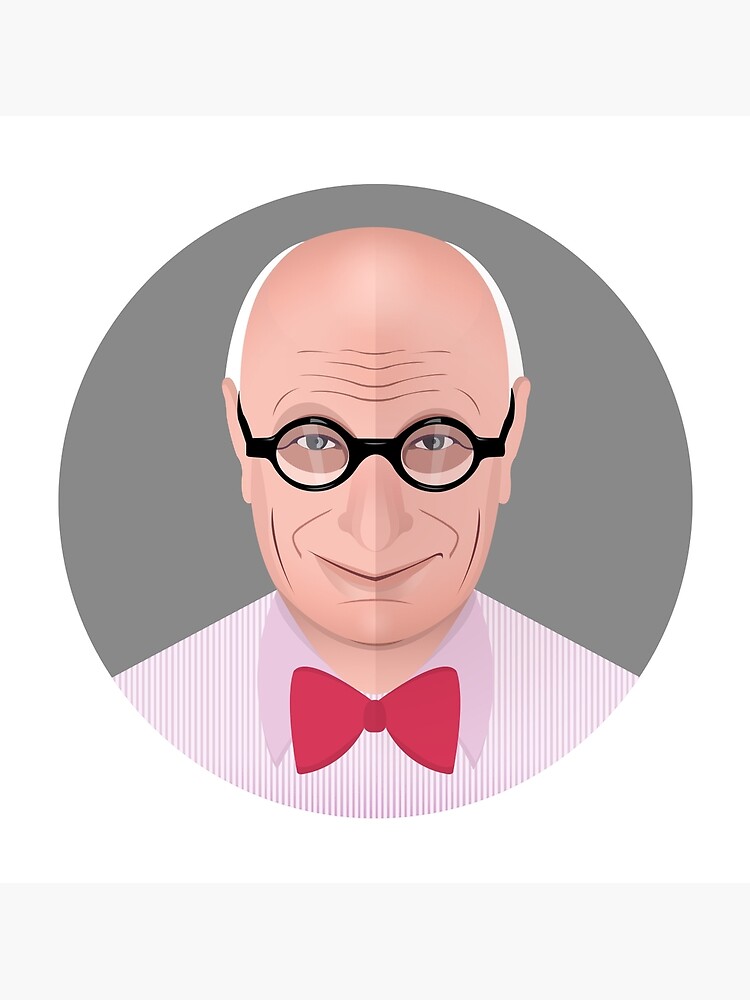 Portrait of Wally Olins by mirunasfia
