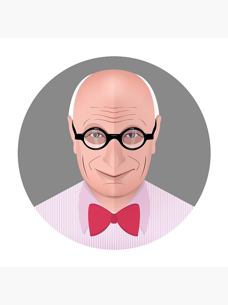 Portrait of Wally Olins by mirunasfia
