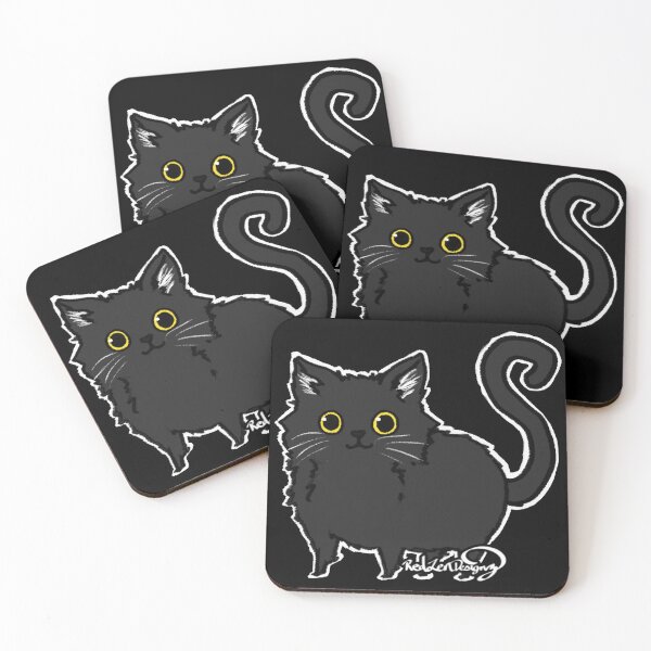 Artikelvorschau, Süße schwarze Katze! von RedZenDesignz entworfen und verkauft von RedZenDesignz.