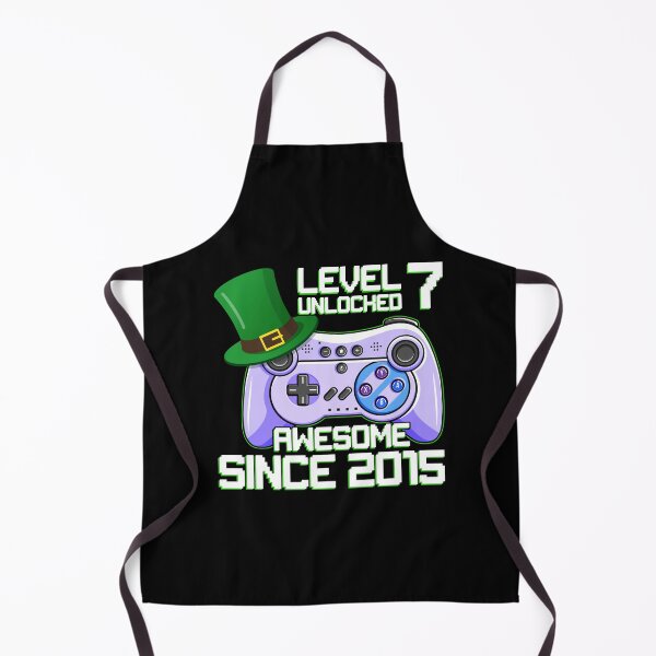 Item preview, Level 7 Unlocked Awesome Since 2015 Present for 7 Year Old Video Gamer designed and sold by mteehut.