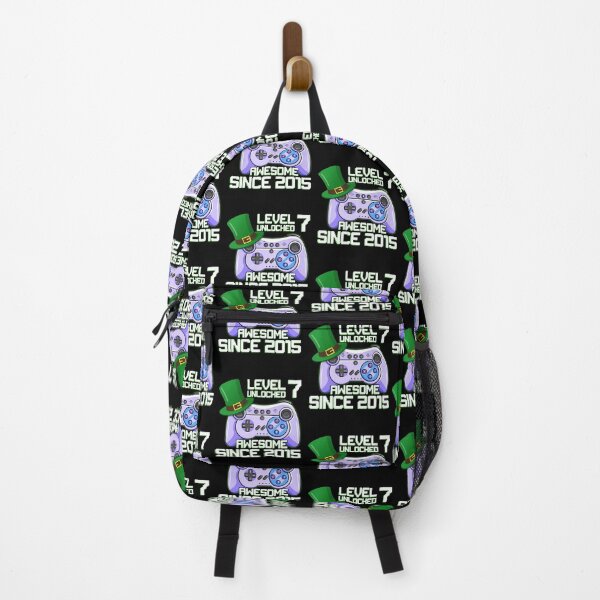 Item preview, Level 7 Unlocked Awesome Since 2015 Present for 7 Year Old Video Gamer designed and sold by mteehut.