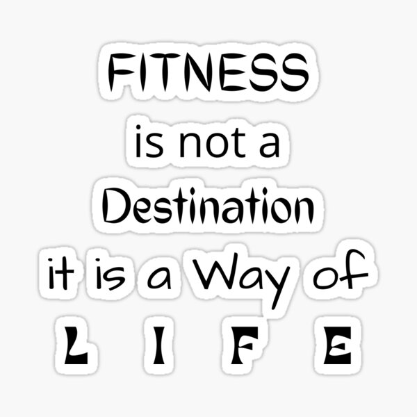 Item preview, Fitness is a way of life designed and sold by Lovelycolors101.