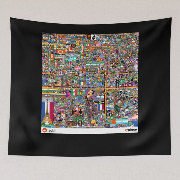 Item preview, rplace Reddit digital art - 2022 Classic designed and sold by MartaCuevas3.