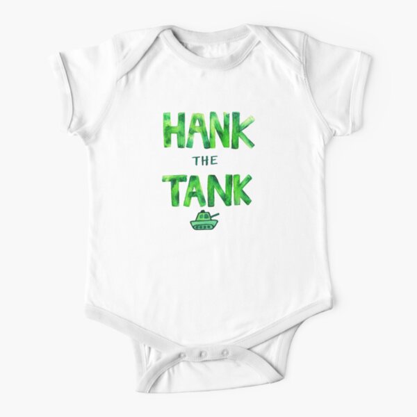 HANK the TANK Short Sleeve Baby One-Piece