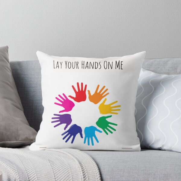 Item preview, LAY YOUR HANDS ON ME designed and sold by BellyMen.