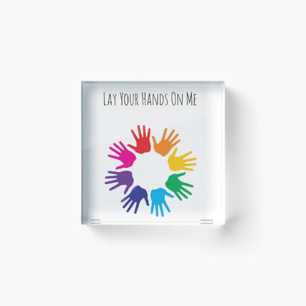 Item preview, LAY YOUR HANDS ON ME designed and sold by BellyMen.