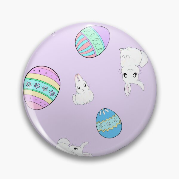 Item preview, Pastel Easter Egg and Bunny Pattern designed and sold by Lady-Lilac.