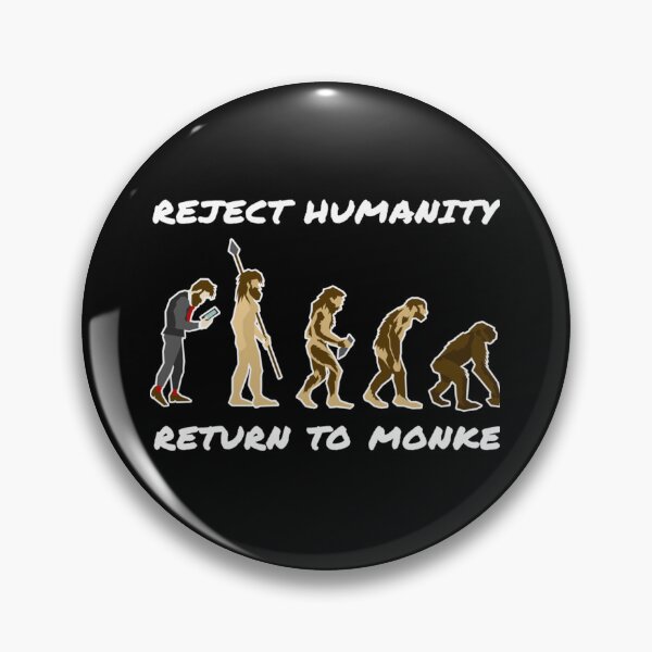 Item preview, Reject Humanity - Return to Monke Essential . designed and sold by lelleqpmansi.