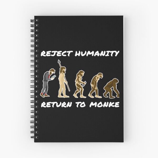 Item preview, Reject Humanity - Return to Monke Essential . designed and sold by lelleqpmansi.