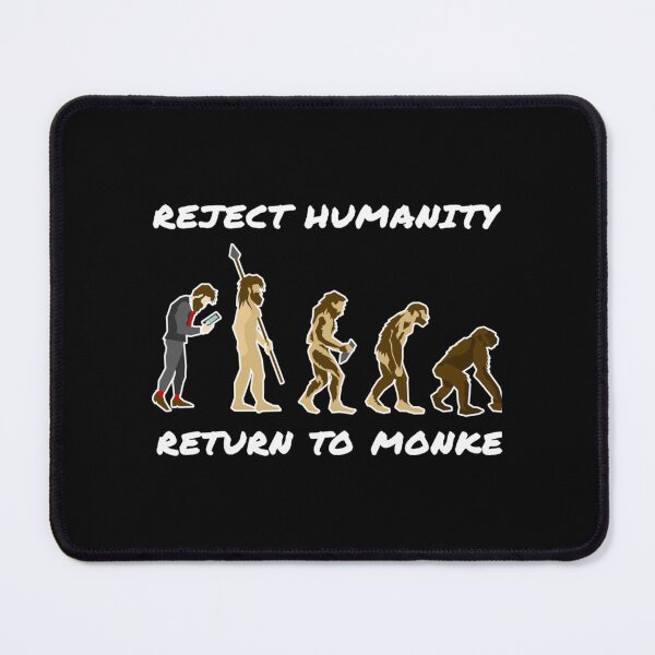 Item preview, Reject Humanity - Return to Monke Essential . designed and sold by lelleqpmansi.