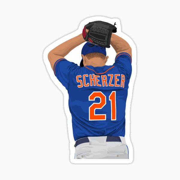 Max Scherzer 21 Sticker