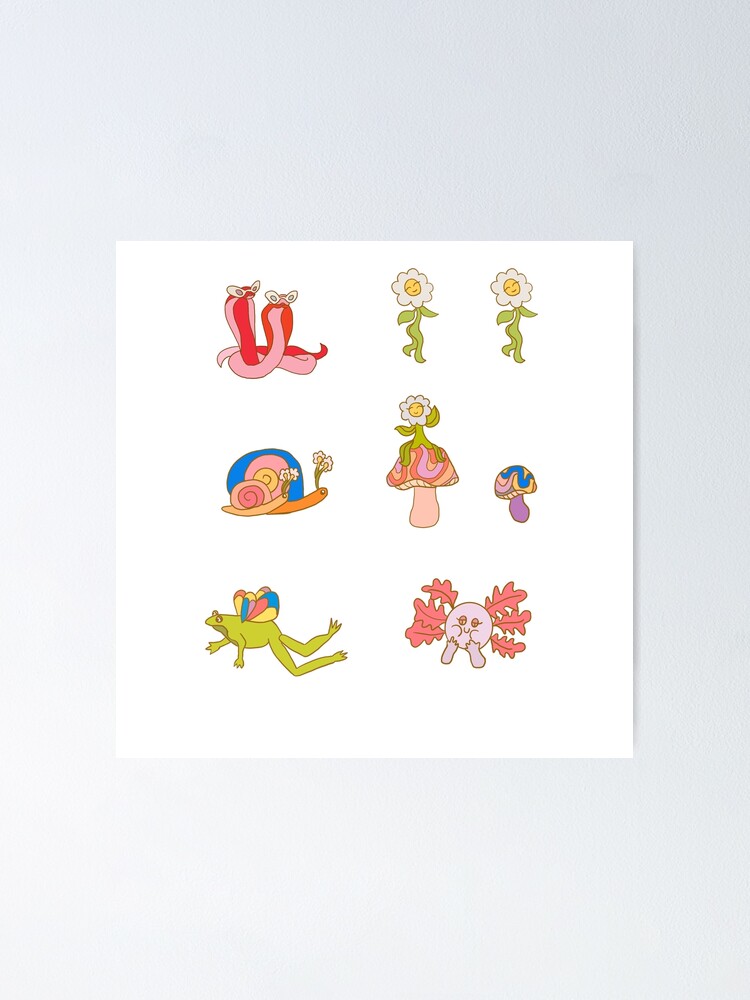 quot Pleasing shroom bloom sticker pack 2 quot Poster for Sale by vantasy11 quot Pleasing shroom bloom sticker pack 2 quot Poster for Sale by vantasy11