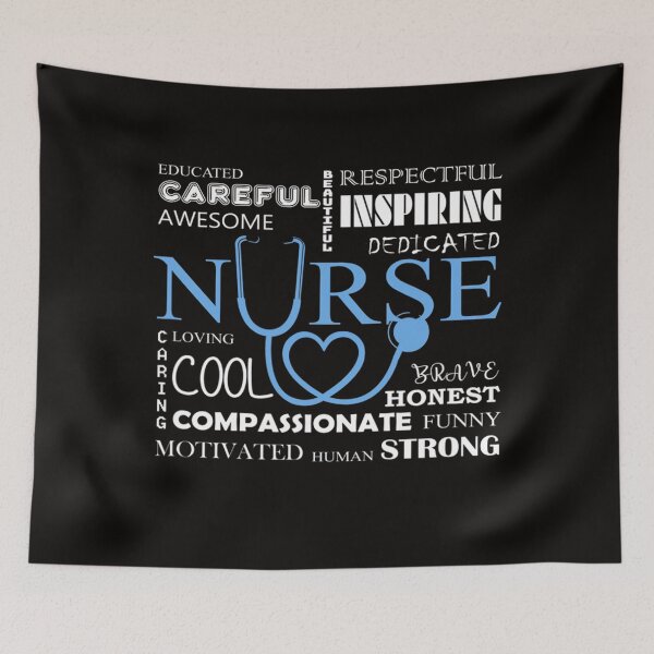 Item preview, Nurse Grateful Nurse Careful Nurse Respectful designed and sold by CarlinConner.