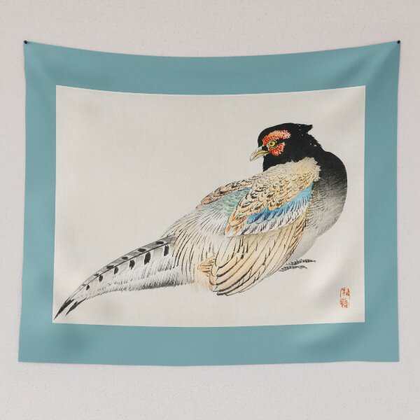 Item preview, COLORFUL PEREGRINE FALCON. KONO BAIREI (1844-1895) designed and sold by metaweb.