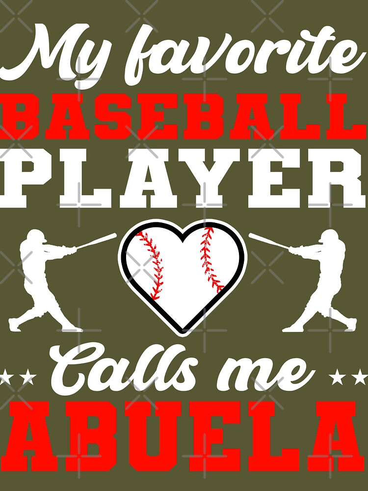 My Favorite Baseball Player Calls Me Grammy Mother's Day T-Shirt Cute  Birthday Gift For Mom Grandma Mother's Day Gift Ideas