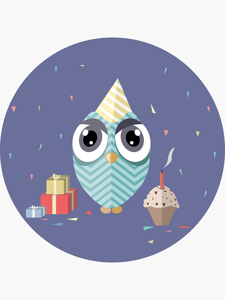 Happy Birthday Owl by mirunasfia