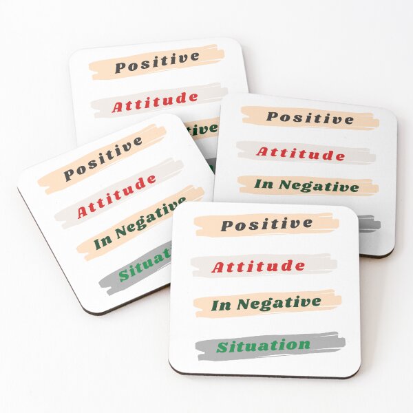 Item preview, Positive Attitude designed and sold by SRKSHOP.